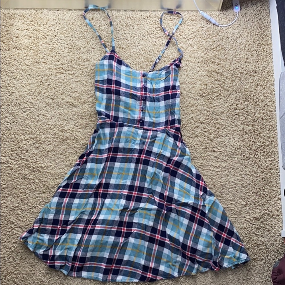 cross back dress